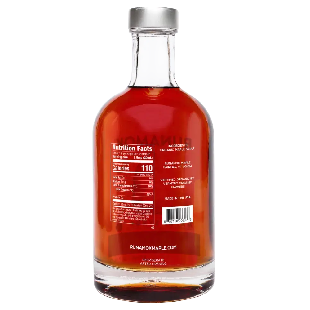 Sugarmaker's Cut: Organic Vermont Maple Syrup - 375ml - Image 6
